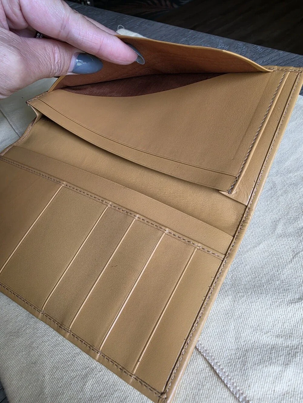 Authentic Celine Bifold Long Wallet